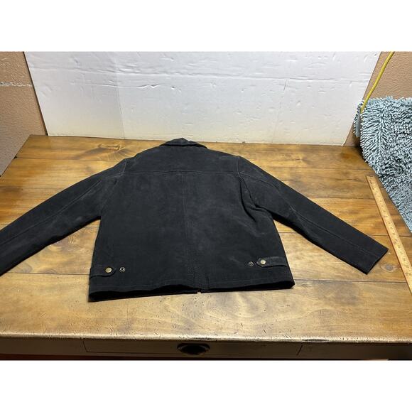 Vintage JLC Adventures On The Wing American Classic M 100% Leather Jacket - Picture 13 of 14